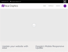 Tablet Screenshot of neuegraphics.com